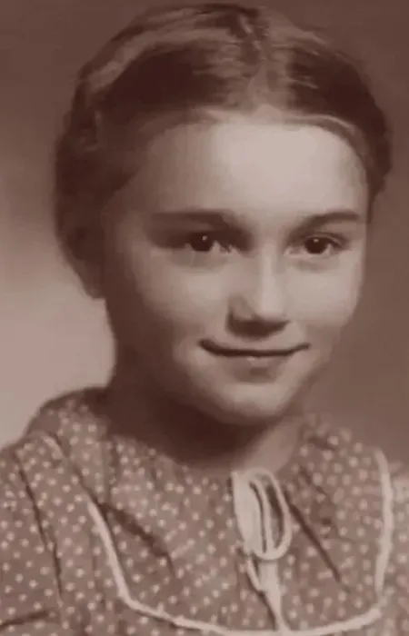 Тамара Синявская в детстве.