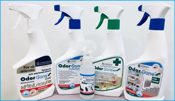 OdorGone – эффективен против пятен, безопасен для кошки