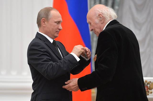 Вручение Ордена Почета. Москва, Кремль, 21 мая 2015 года.