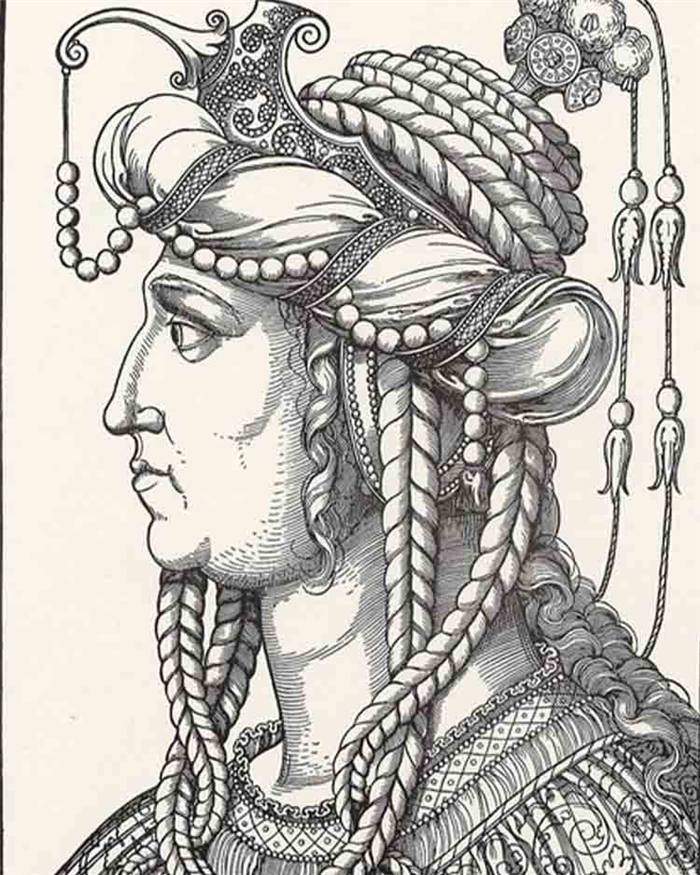 портрет Александры Анастасии Лисовской Султан