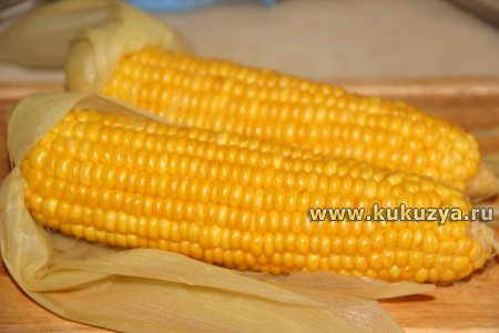 Как приготовить кукурузу в початках (пошаговый рецепт с фото)