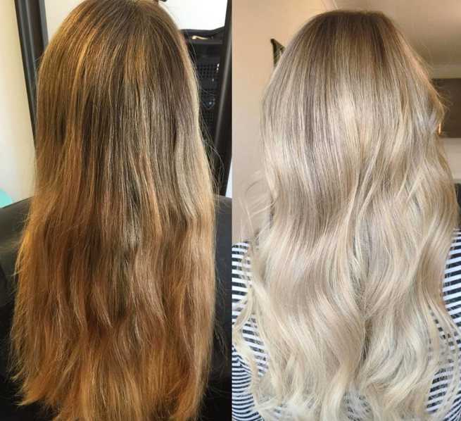 olaplex фото до и после - Как покрасить волосы в домашних условиях