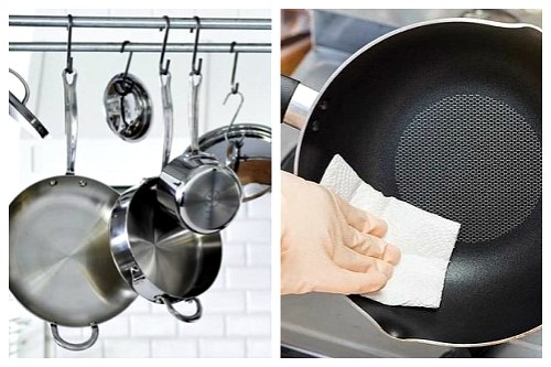 Сковороды с разными покрытиями