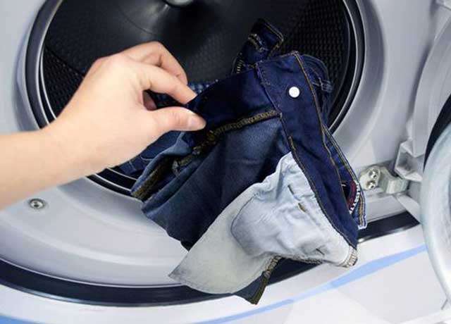 как усадить джинсы в домашних условиях