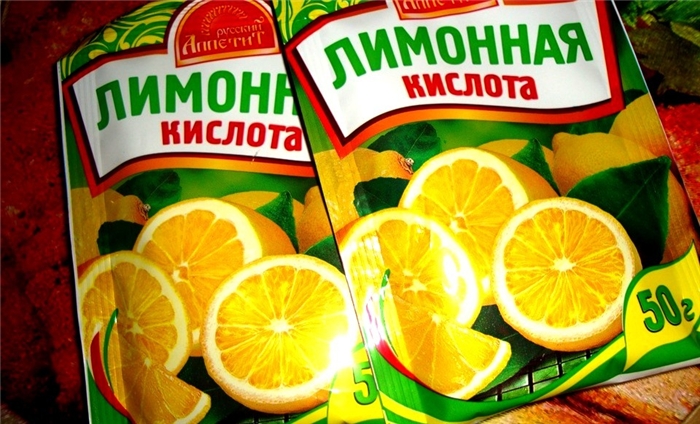 Очистить ржавчину лимонной кислотой