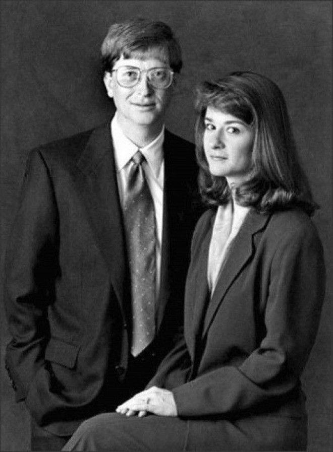 Молодой Билл и Мелинда Гейтс