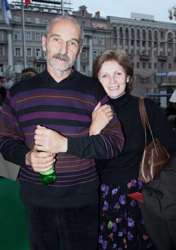 На фото: Петр Мамонов с супругой Ольгой