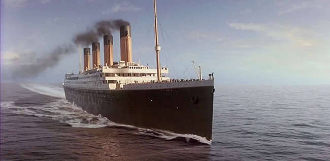 Компьютерная модель Титаника